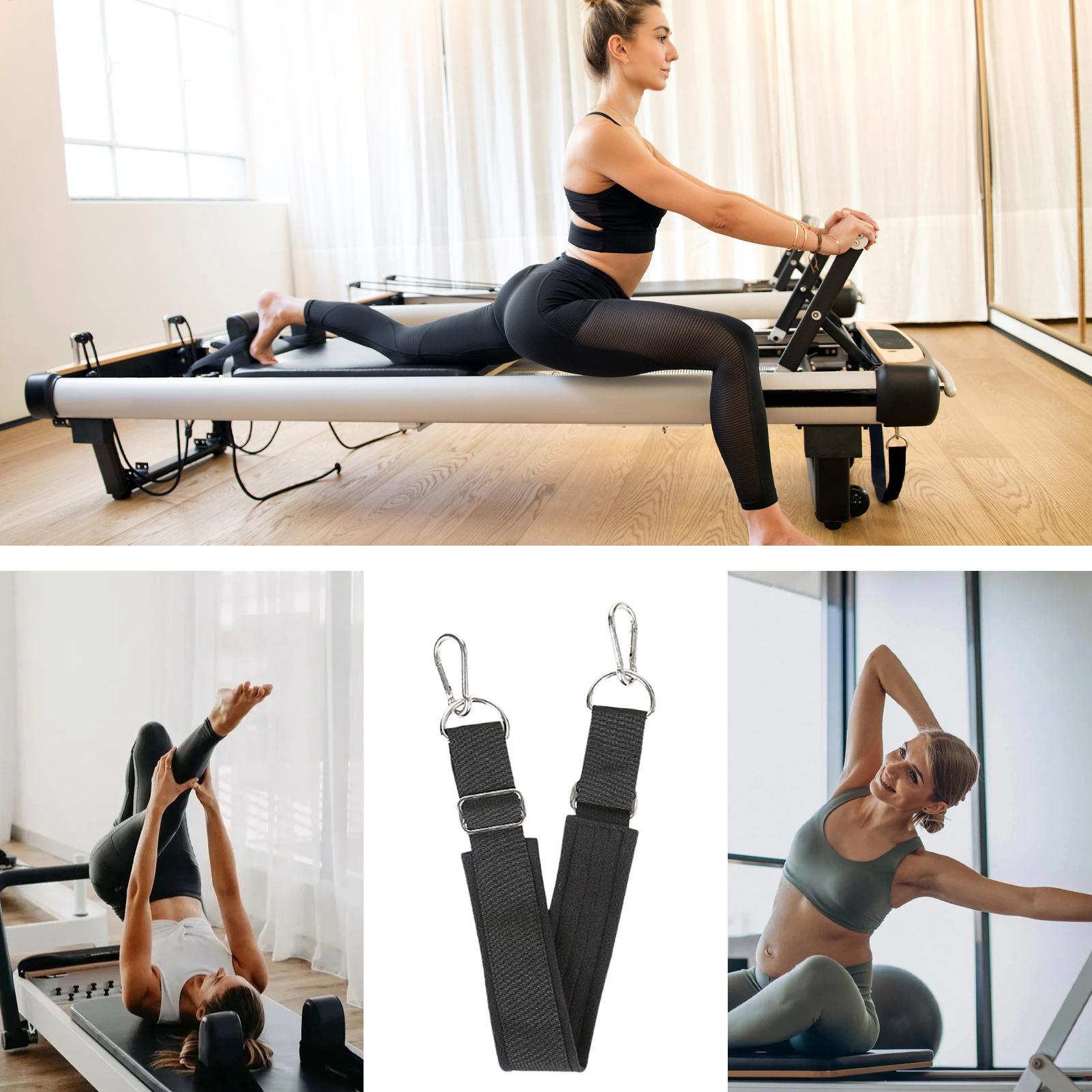 Pilates & Yoga Reversible Mockneck Sweatshirt - Pilates Footstrap Thickened Adjustable Non-Slip Heavy-Duty