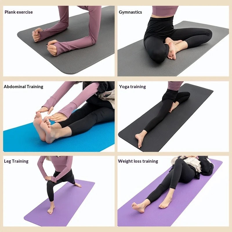 Extra Thick Non Slip Yoga Mat  - đánh giá và giá Mat Pilates Yoga