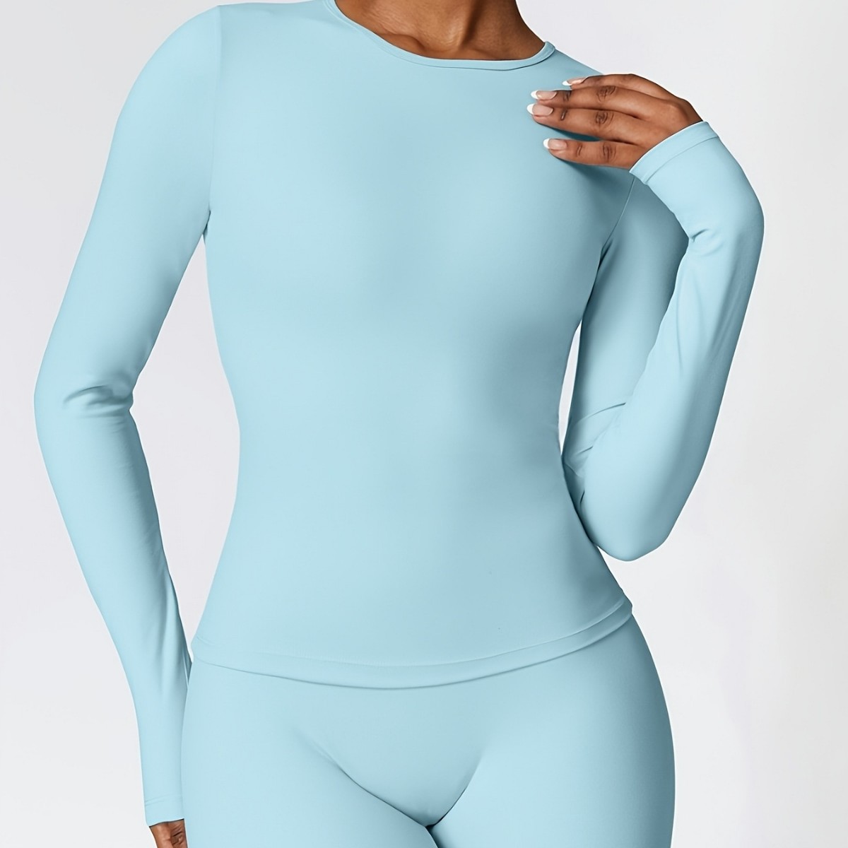 Tight-fitting yoga suit slim l - đánh giá và giá Pilates & Yoga Reversible Mockneck Sweatshirt