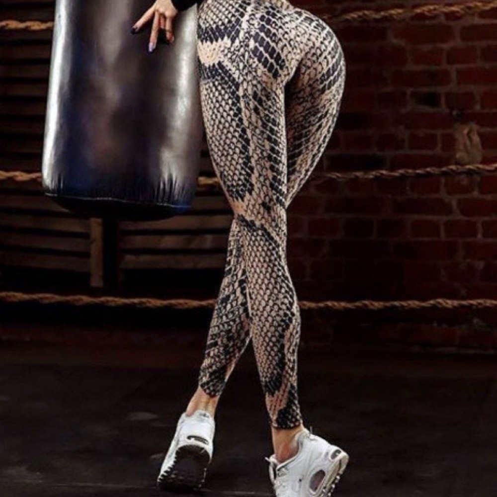 Serpentine Snake Print Legging - đánh giá và giá Pilates Yoga Body