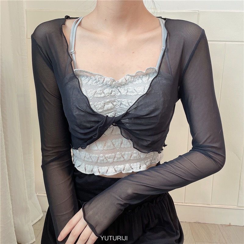 Women's Mesh Ballet Cover Up C - đánh giá và giá Pilates Yoga Wear
