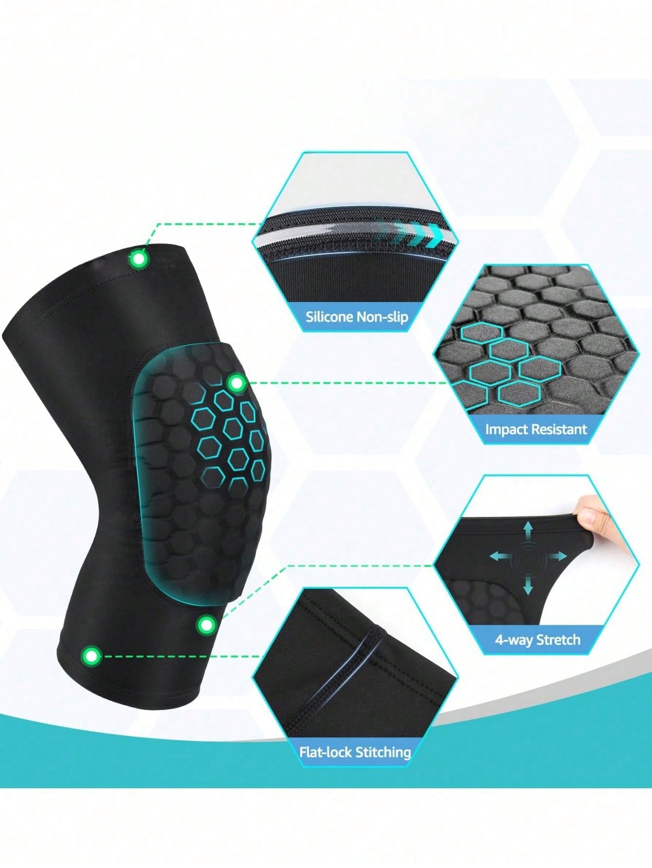 Sports Short Honeycomb Knee Pa - đánh giá và giá Pilates Yoga Knee Pads