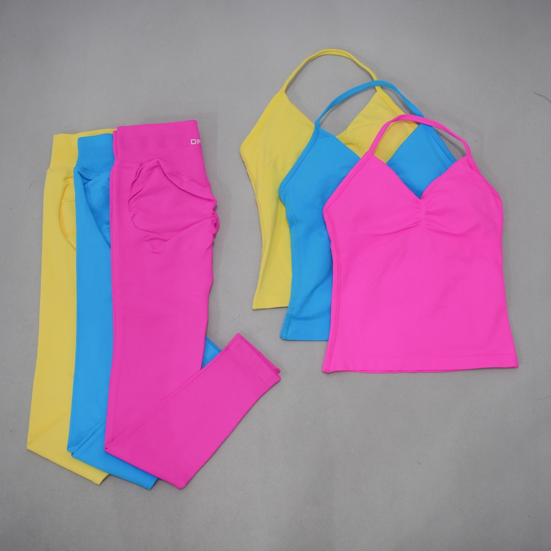 DFDK Seamless 2‑Piece Sports S - đánh giá và giá Pilates Yoga Outfit