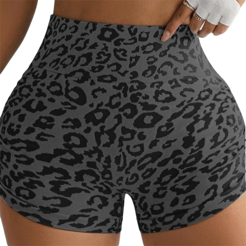 Casual Leopard High Waist Shor - đánh giá và giá Pilates Yoga Oxford