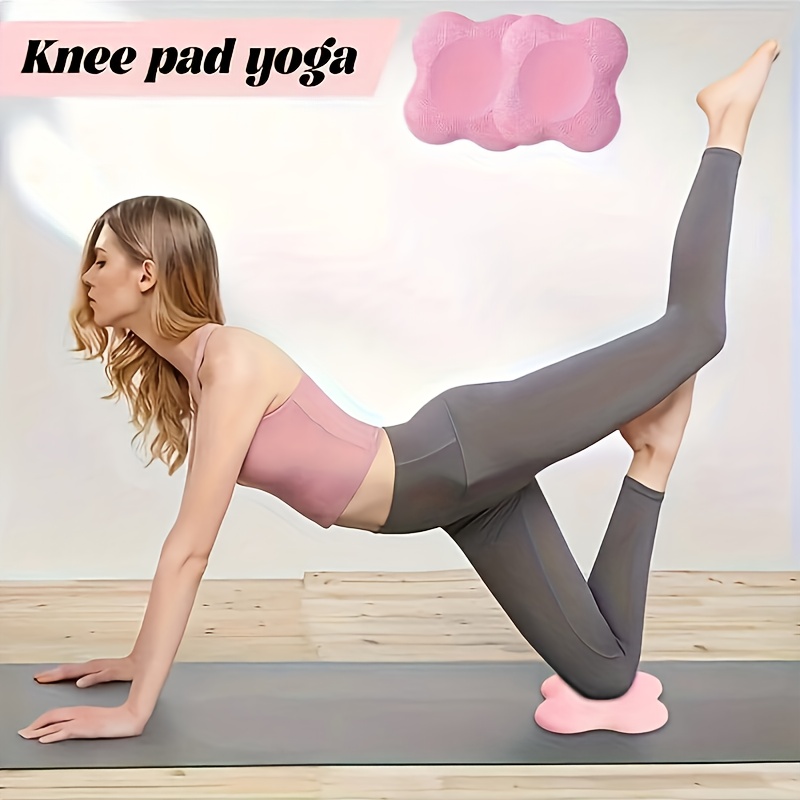 2pcs Thickened Anti Slip Yoga  - đánh giá và giá Pilates Yoga Knee Pads