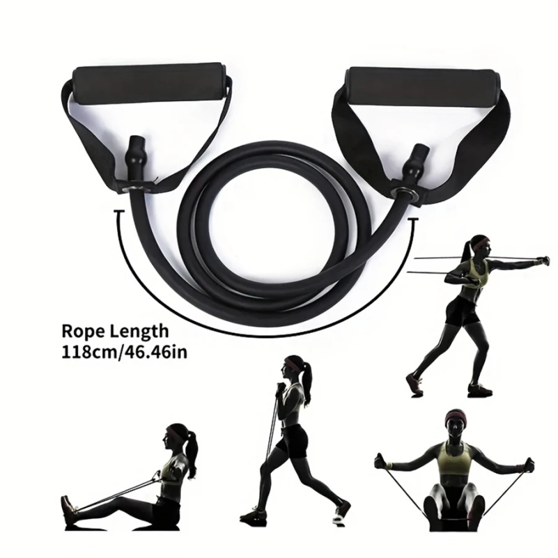 1pc 4-Level Resistance Bands w - đánh giá và giá Pilates Yoga Home Workout