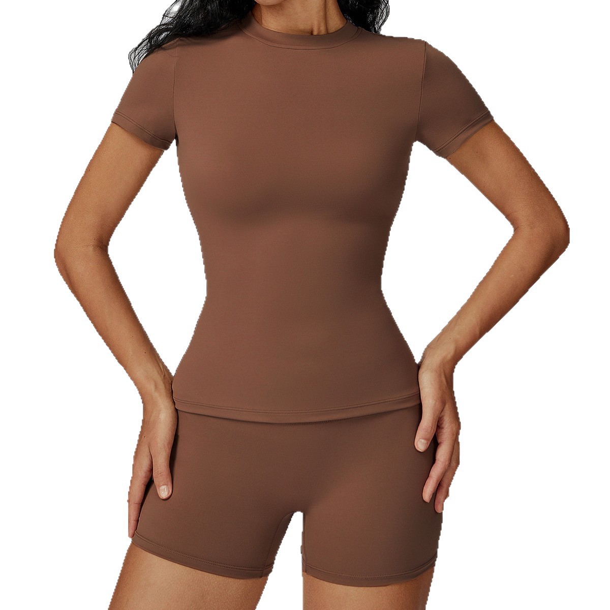 Sports suit for women 2025 new - đánh giá và giá Pilates & Yoga Reversible Mockneck Sweatshirt