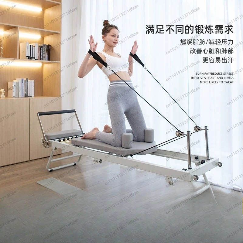 Home Fitness Pilates Reformer  - đánh giá và giá Pilates Yoga Home Workout