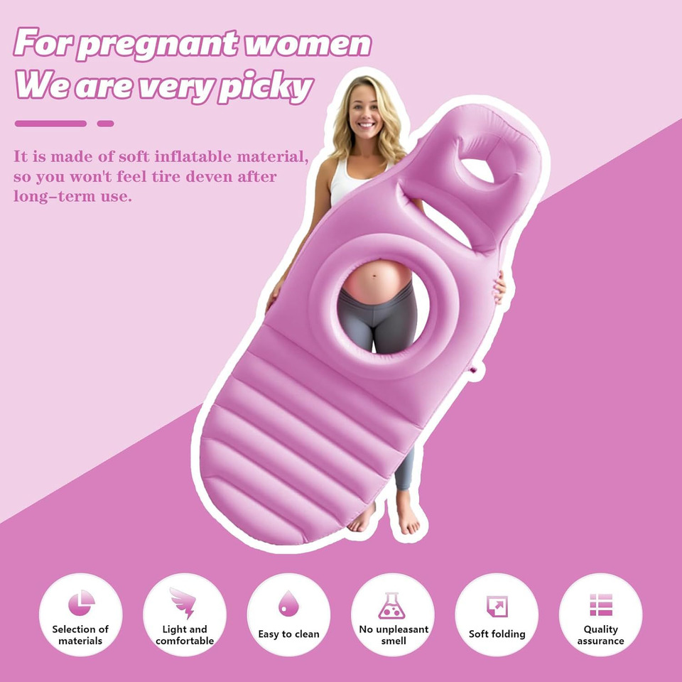 Inflatable Pregnancy Pillow Yo - đánh giá và giá Mat Pilates Yoga