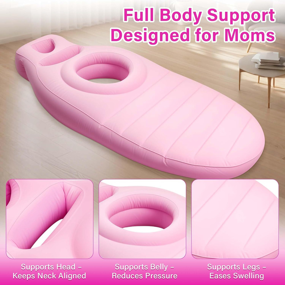 Inflatable Pregnancy Pillow Yo - đánh giá và giá Mat Pilates Yoga
