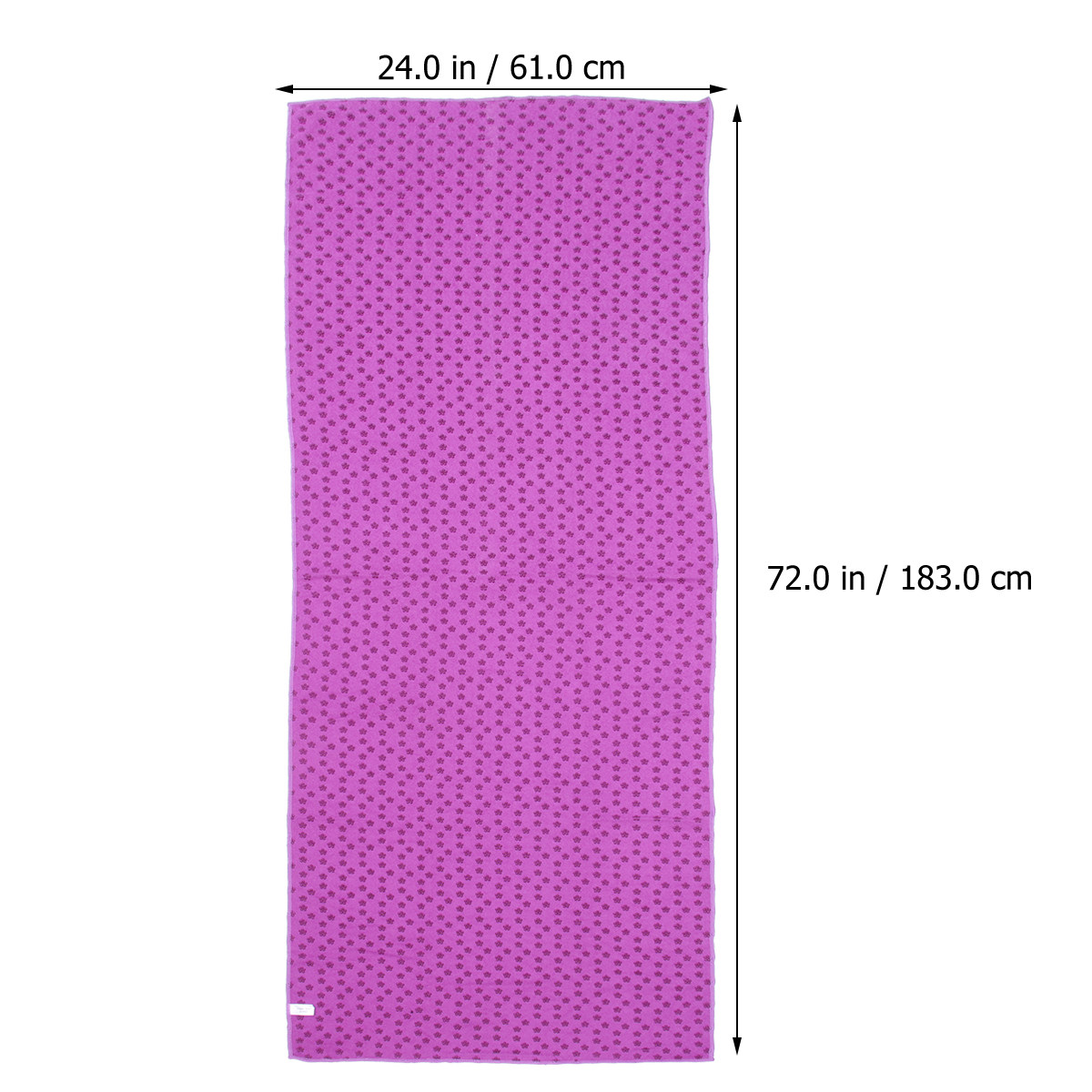 1Pcs Yoga Mat Plum-Shaped PVC  - đánh giá và giá Mat Pilates Yoga