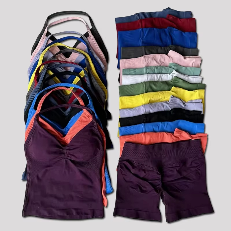 1-2 Pieces Gym Set Women Backl - đánh giá và giá Pilates Yoga Outfit