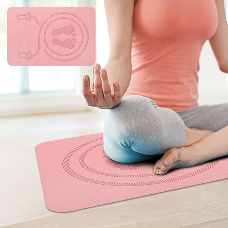 6mm Jump Rope Mat TPE Material - đánh giá và giá Pilates Yoga Home Workout