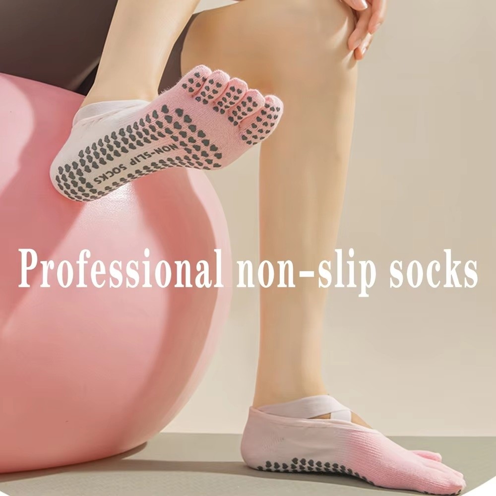 Five-Toe Yoga Socks Silicone N - đánh giá và giá Pilates Yoga Knee Pads