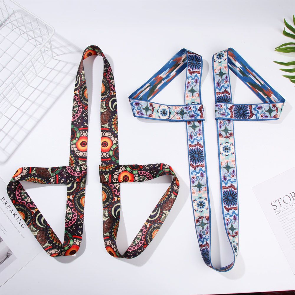 Multicolor Yoga Mat Strap Belt - đánh giá và giá Mat Pilates Yoga