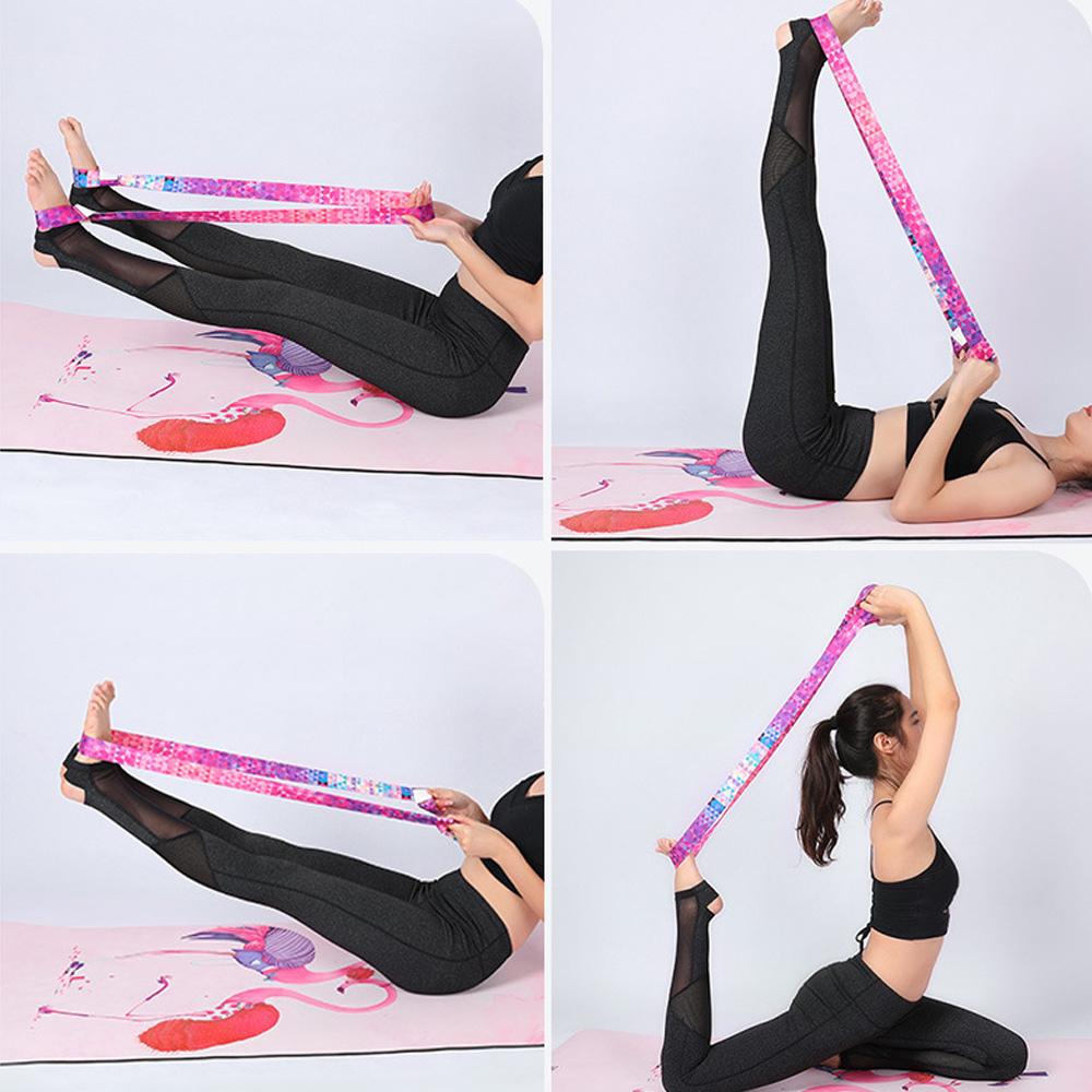 Multicolor Yoga Mat Strap Belt - đánh giá và giá Mat Pilates Yoga