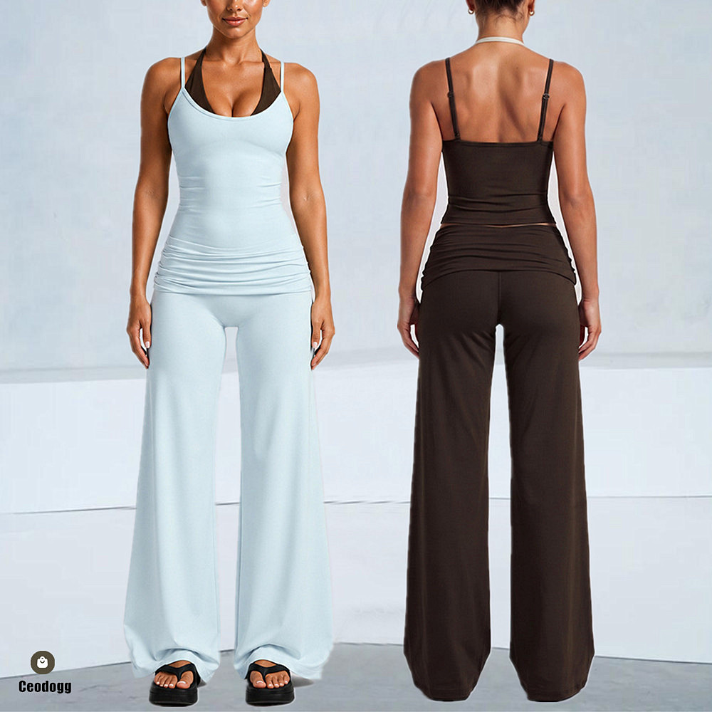 Pad Women Block Dot Halter Dou - đánh giá và giá Pilates Yoga Wear