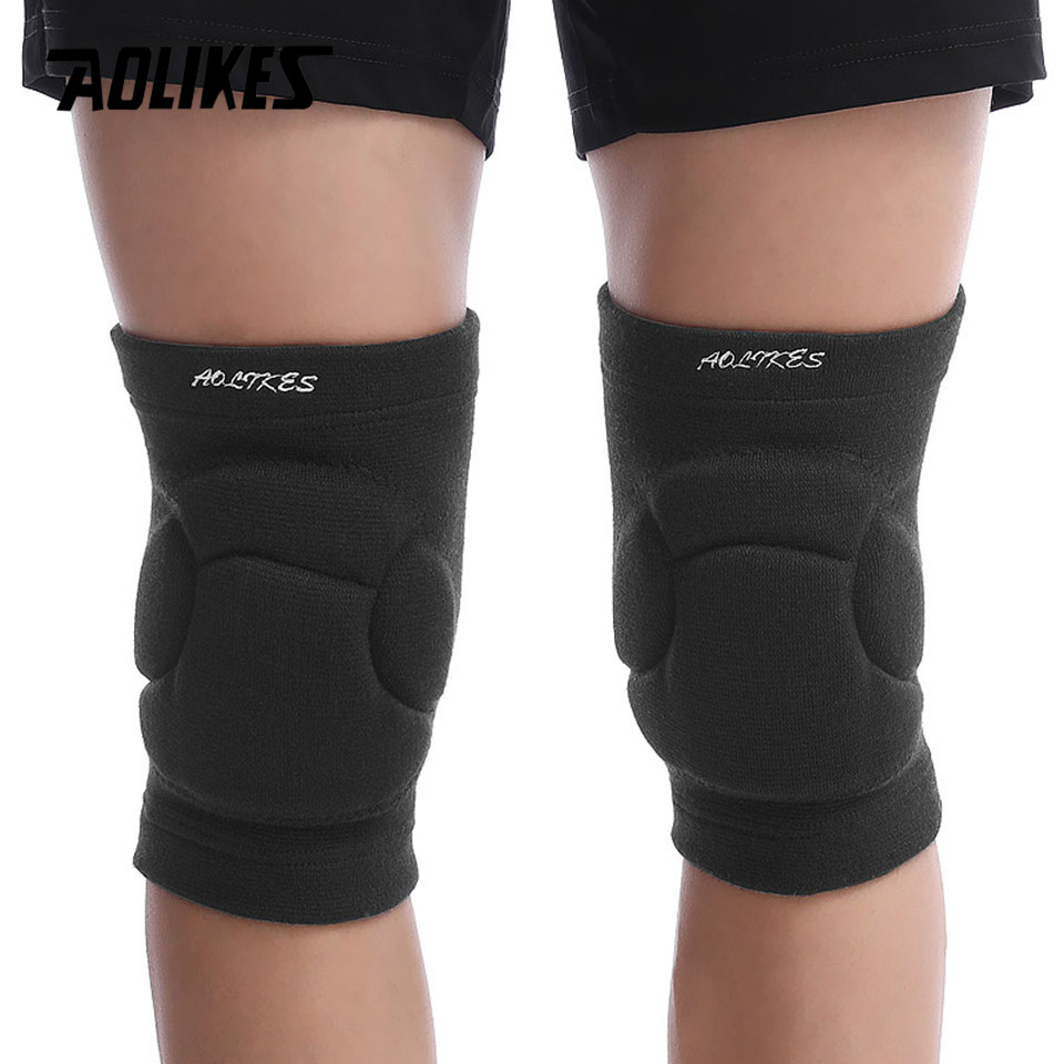 AOLIKES 1 Pair Sports Thickeni - đánh giá và giá Pilates Yoga Knee Pads