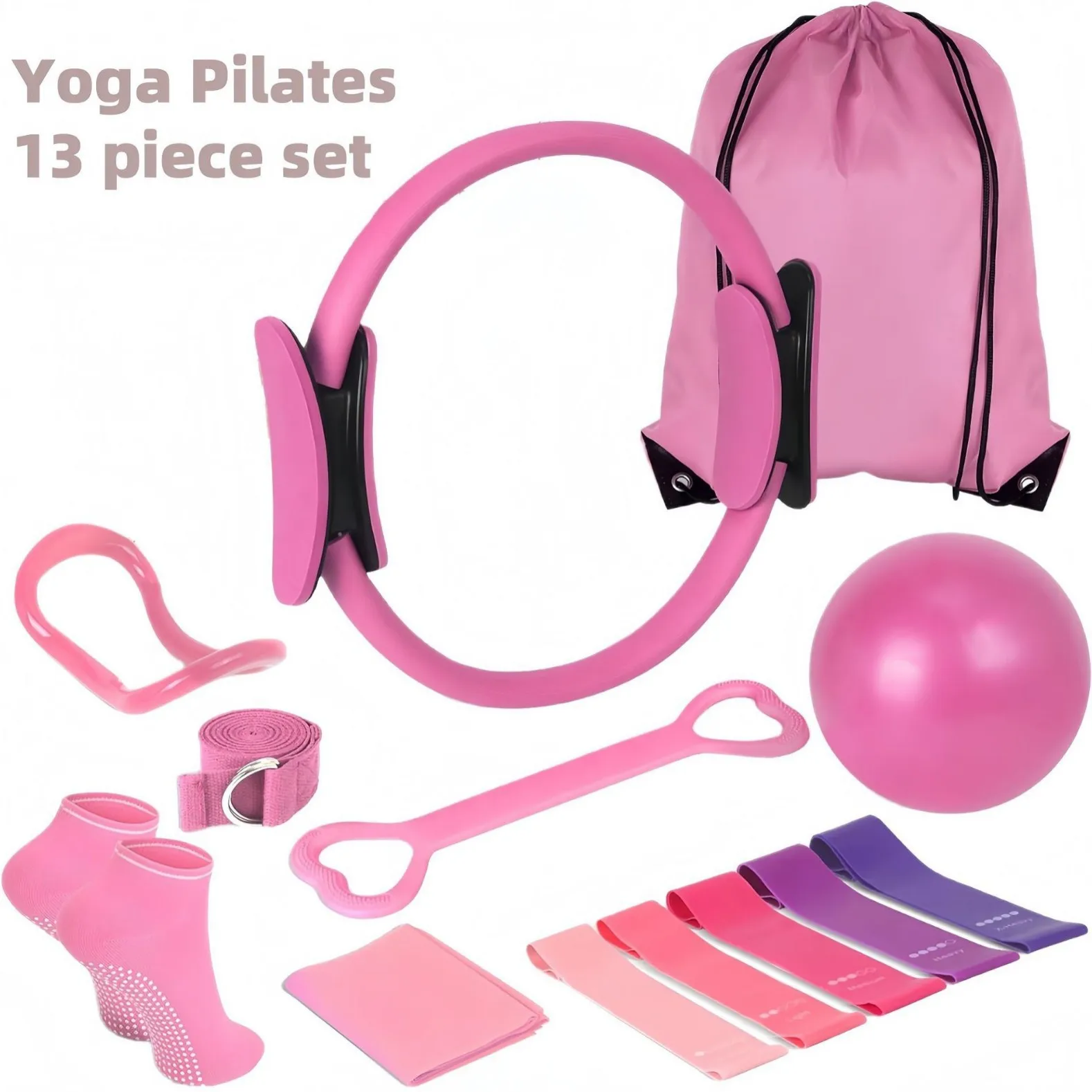 Pilates Ball Set Resistance Ba - đánh giá và giá Pilates Yoga Ball Workout