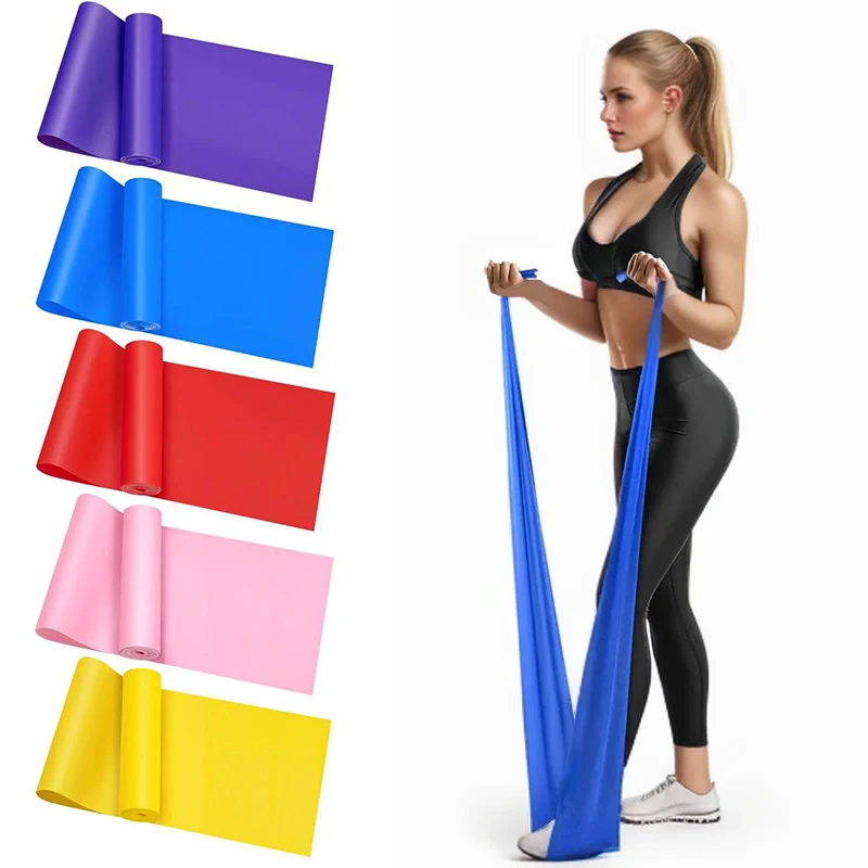 Elastic Yoga Fitness Bands Yog - đánh giá và giá Pilates Yoga Home Workout