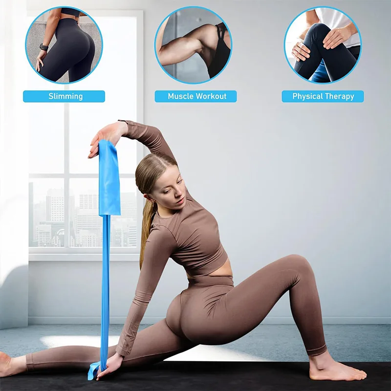 Elastic Yoga Fitness Bands Yog - đánh giá và giá Pilates Yoga Home Workout