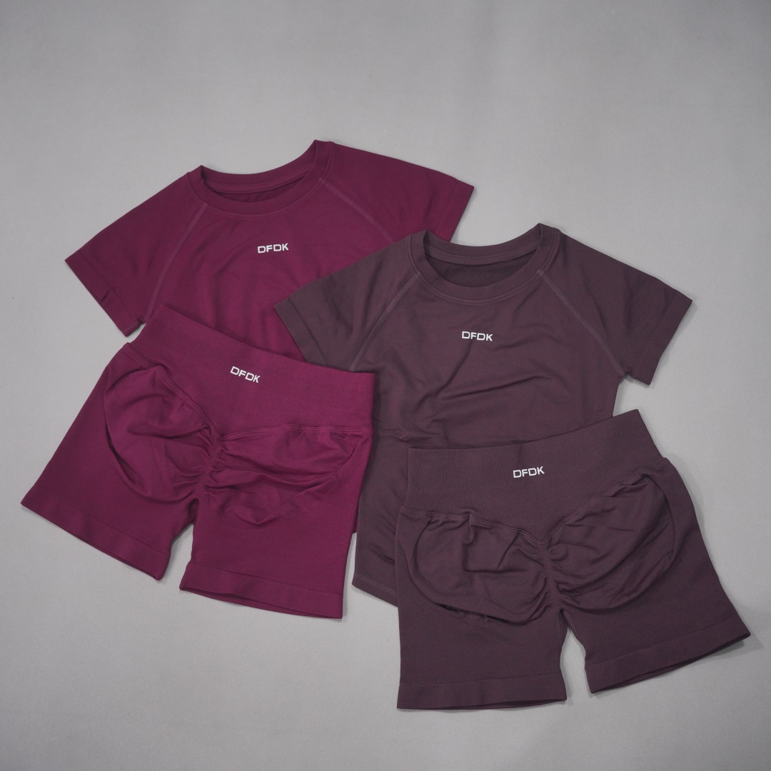 DFWomen 2Pcs Seamless Yoga Set - đánh giá và giá Pilates Yoga Set